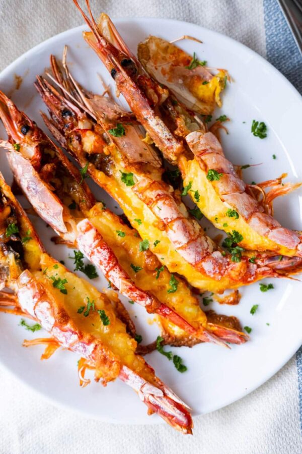 TANDOORI PRAWNS (4 PIECES)